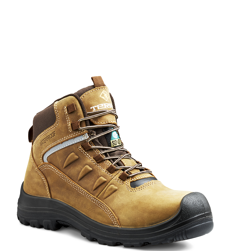 Men's Terra Findlay 6" Waterproof Composite Toe Safety Work Boot image number 7